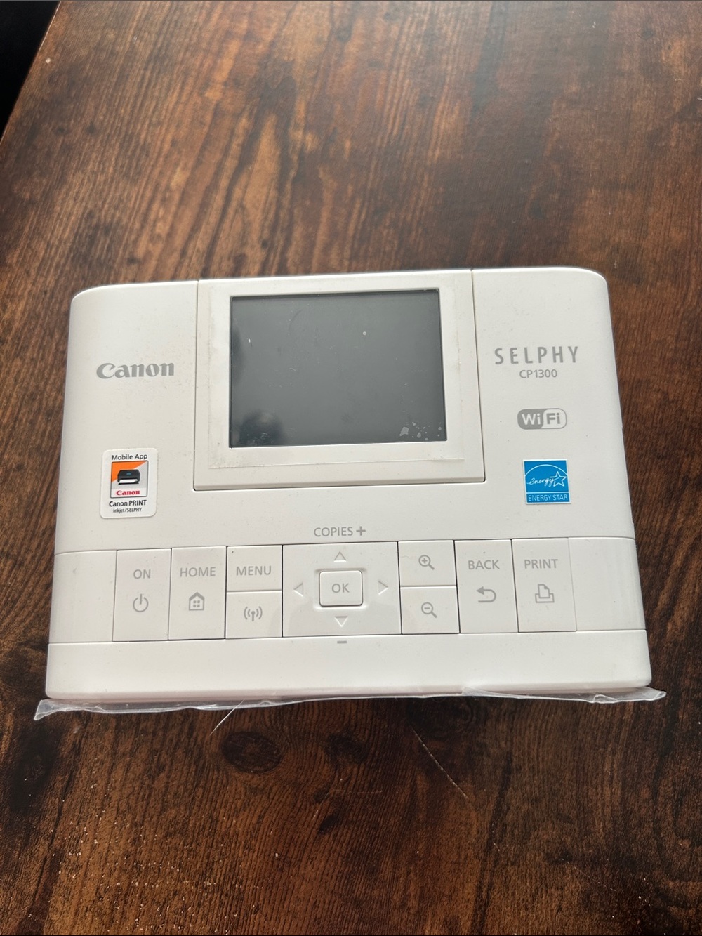 Canon SELPHY CP1300 Compact Photo Printer - White